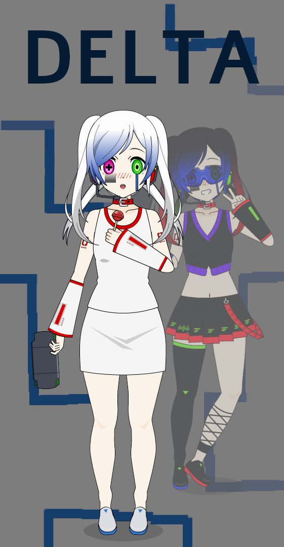 Delta : Android and Hacker by Glaciafr0sty on DeviantArt