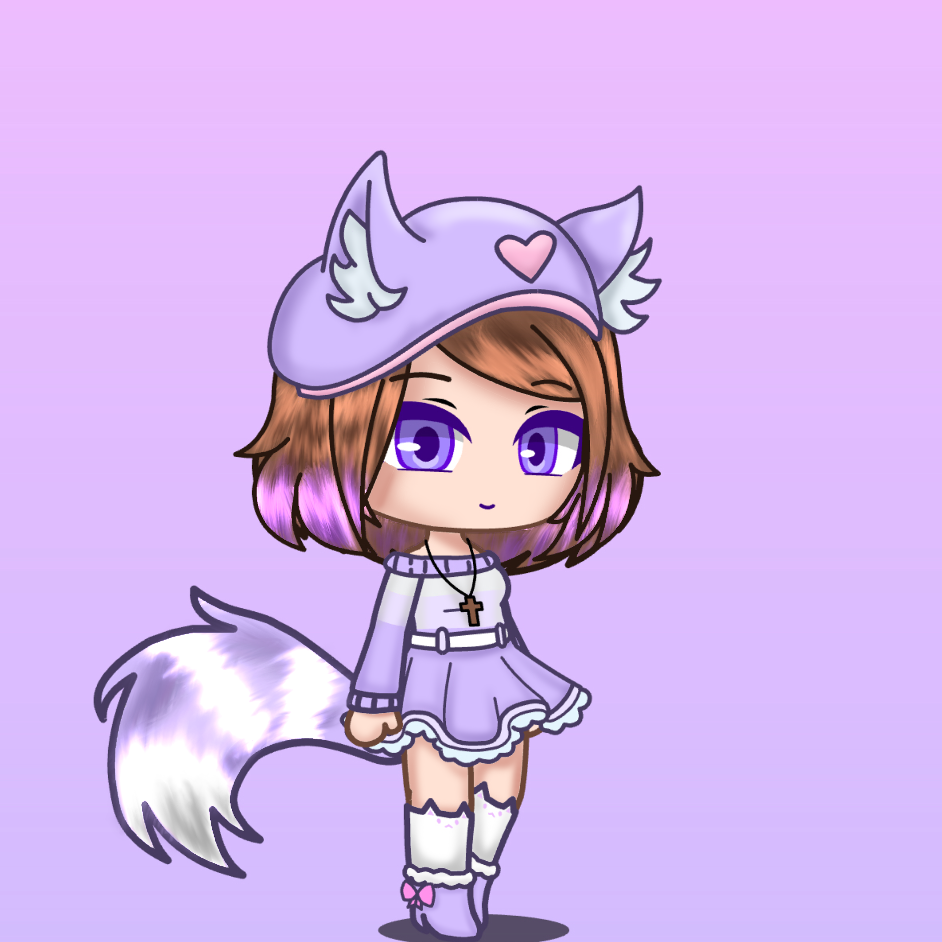 Pixilart - Cute gacha girl by KindaAnxious