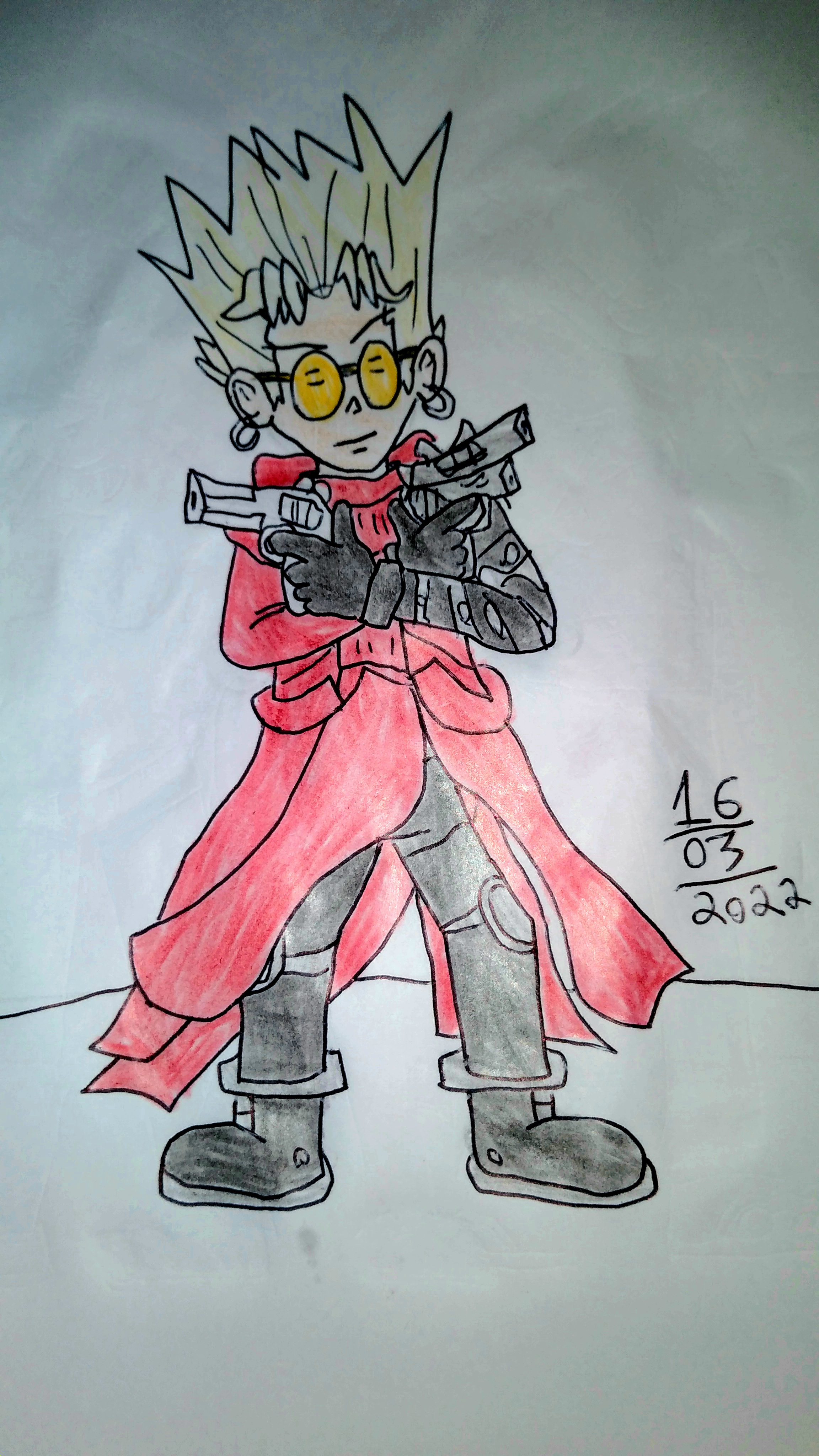 Vash The Stampede by Zebolinha on DeviantArt