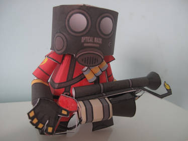 TF2 Pyro Papercraft