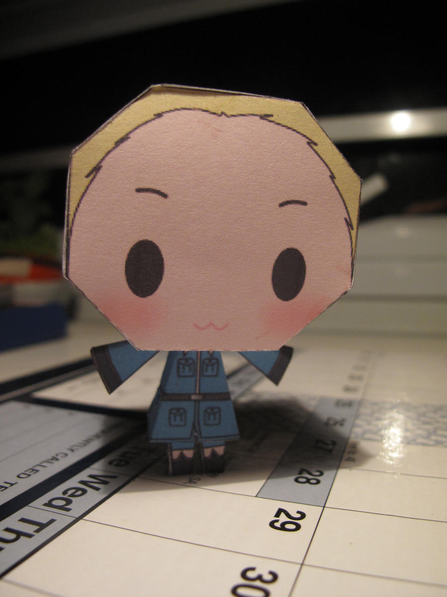 Hetalia: Germany Papercraft