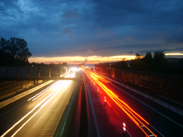 Night on the Highway