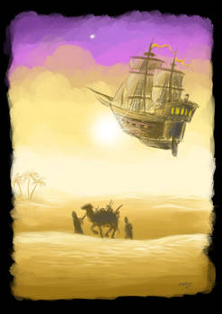 Quick drawing: Ship of the Desert