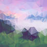 Free Polygonal / Low Poly Background Texture #1