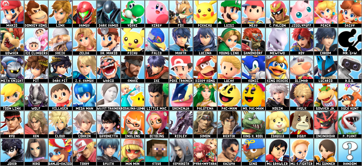 Ultimate Roster Expansion Challenge 3 by AnimalOfEden on DeviantArt