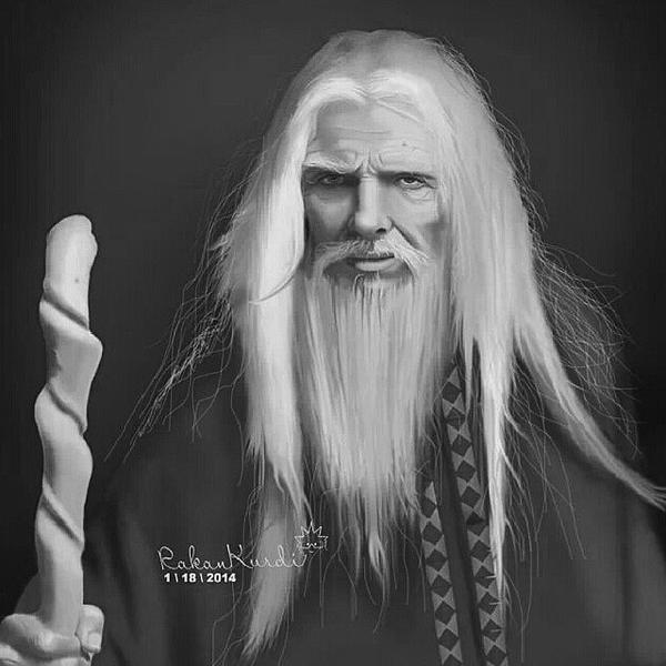 Black And White Gandalf By Rakanku On DeviantArt black-and-white-gandalf-by-rakanku-on-deviantart