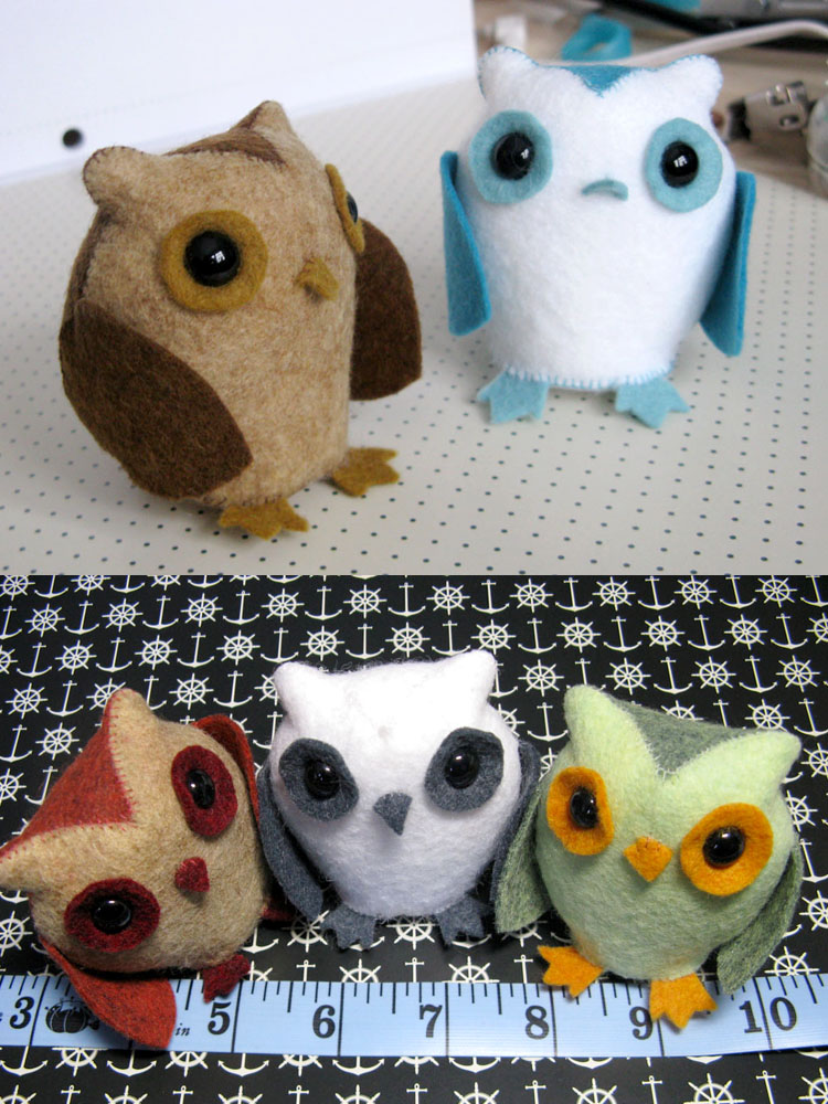 Owl Plushies