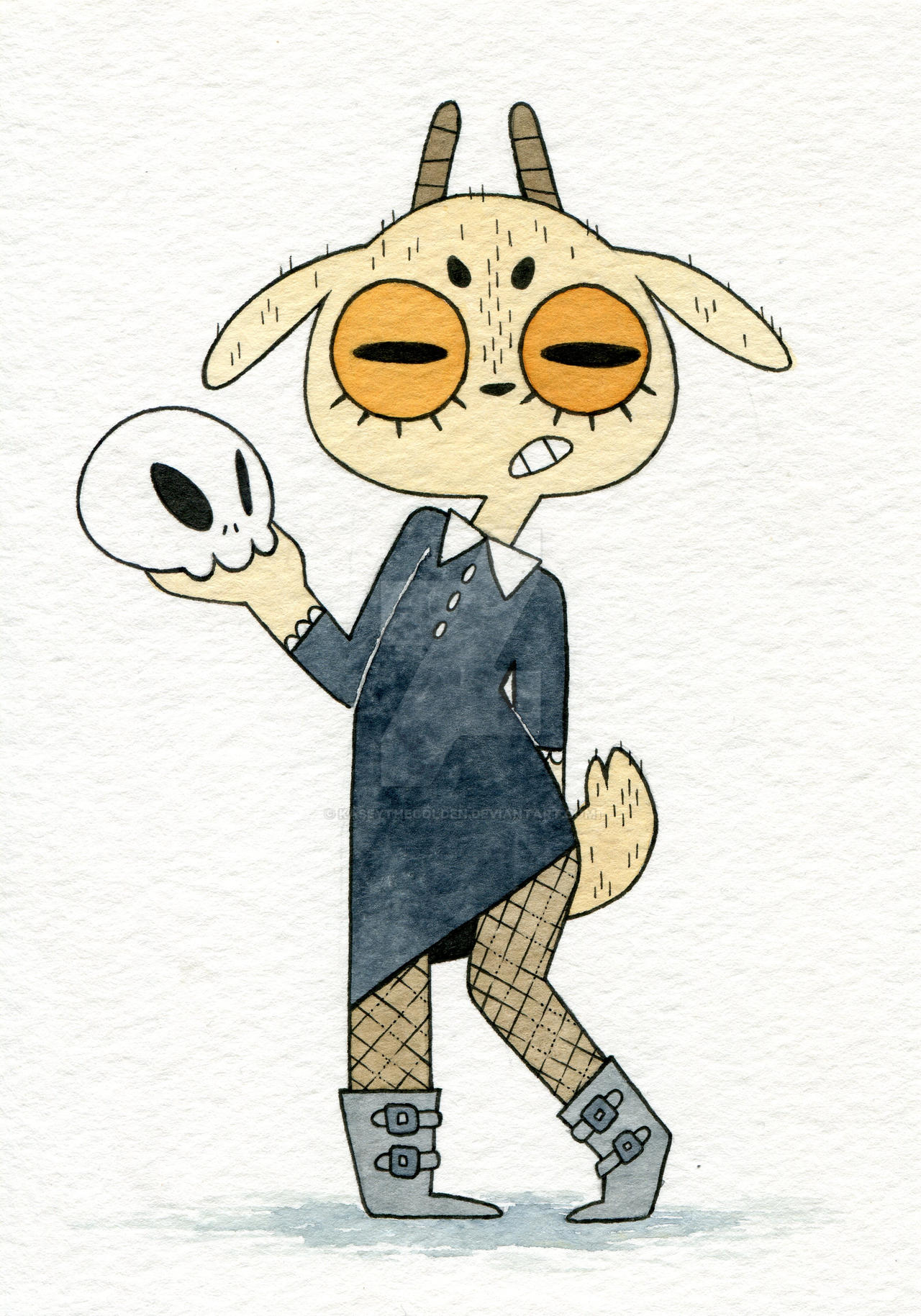 Deviantart Grumpy Goat Goat by KaseyTheGolden on DeviantArt