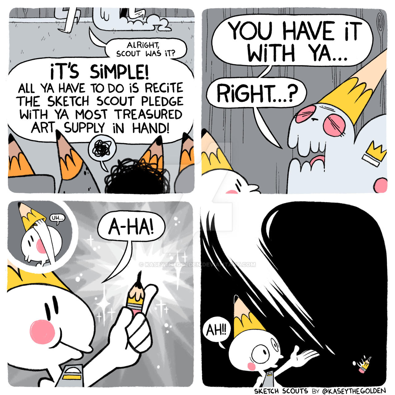 Sketch Scouts (Page 7) - Most Treasured Art Suppl