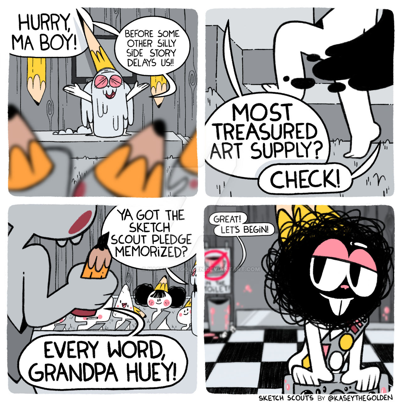 Sketch Scouts (Page 38) - Every Word