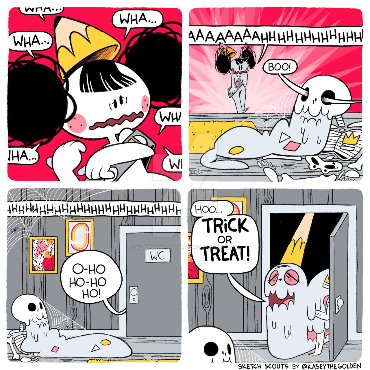 Sketch Scouts (Page 54) - Trick Or Treat