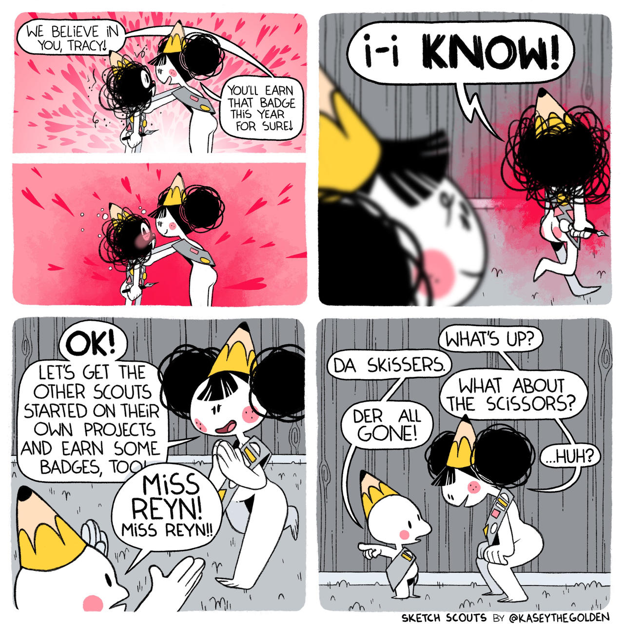 Sketch Scouts (Page 5) - I-I Know!