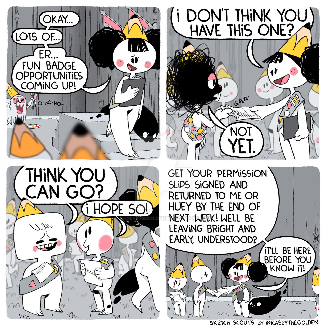 Sketch Scouts (Page 129) - Not YET
