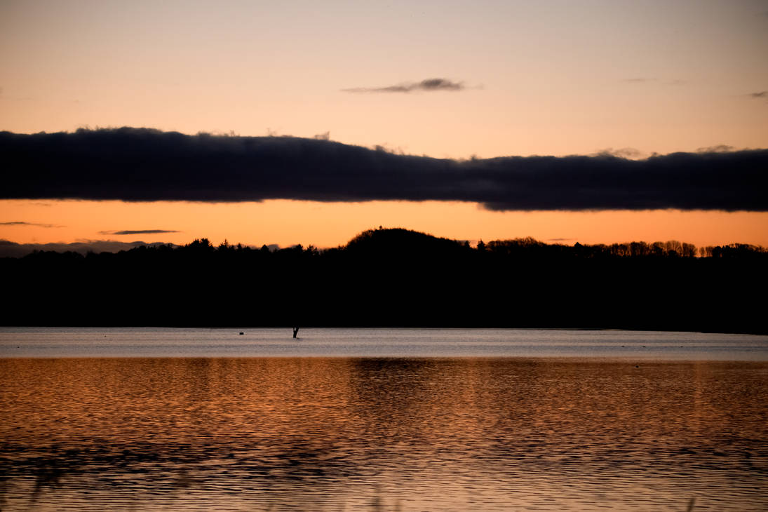 Sunrise over the lake by Tjeaz on DeviantArt