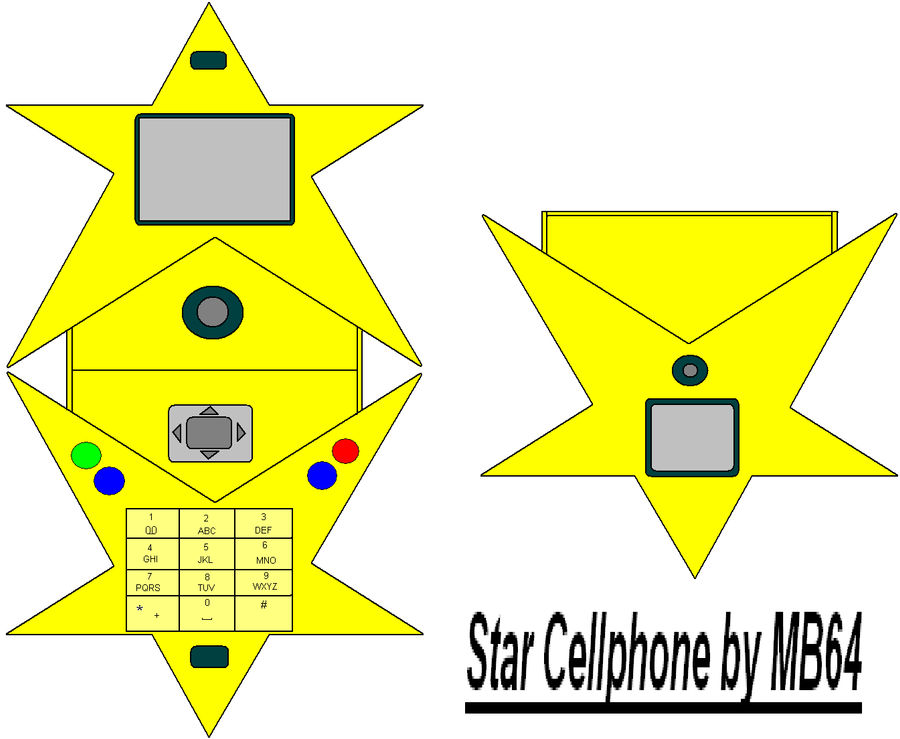 Star Cellphone by MarioBlade64 on DeviantArt