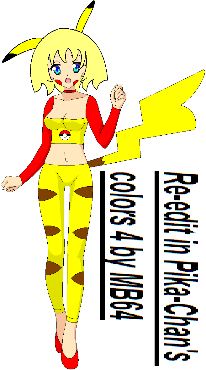 Re-edit in Pika-Chan's colors 4