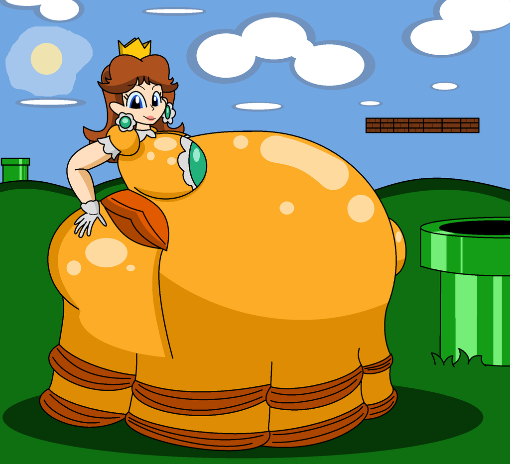 Princess Daisys Big Belly By 7percy7 MarioBlade64 On DeviantArt.