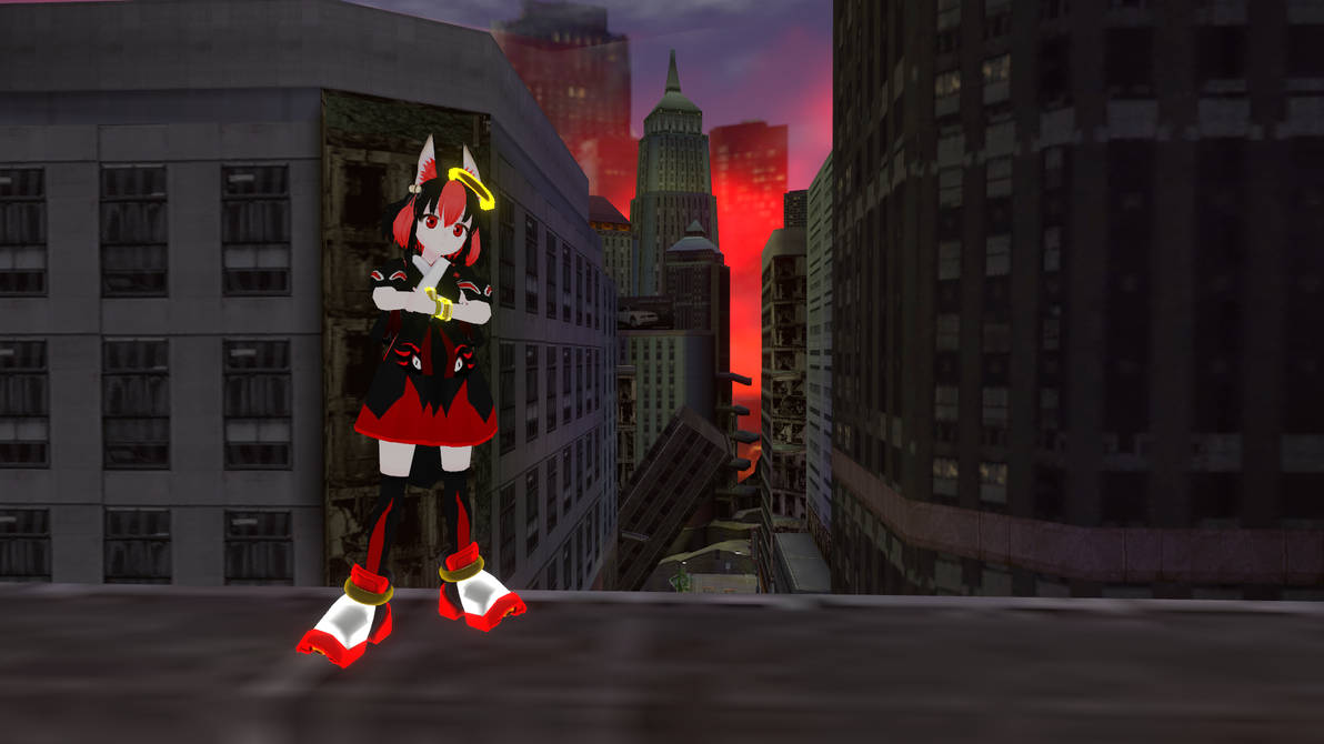 VRChat: Shadow-Kuu at Westopolis by MarioBlade64 on DeviantArt
