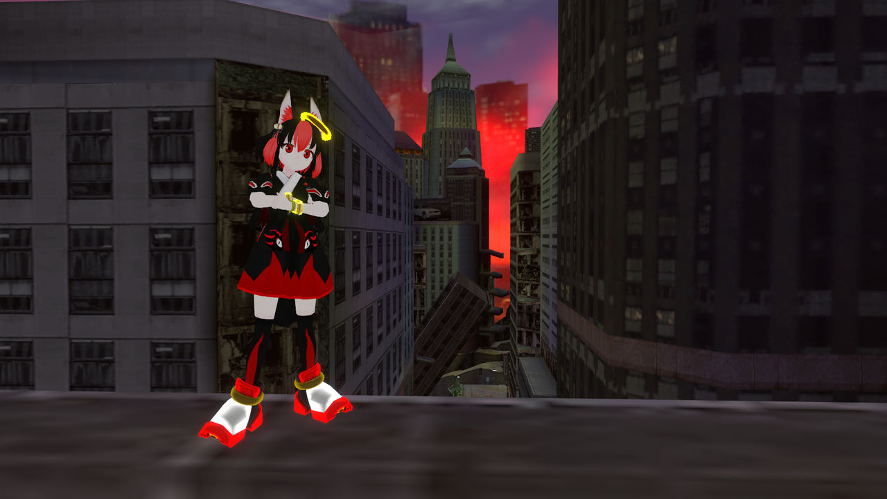 VRChat: Shadow-Kuu at Westopolis by MarioBlade64 on DeviantArt
