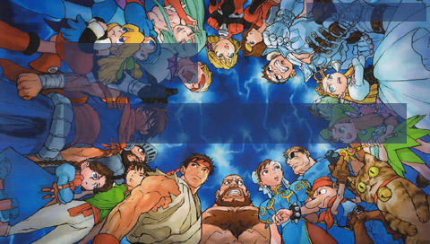 All Capcom Characters - PSP by iFab on DeviantArt