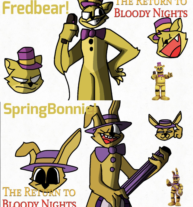 Fredbear 2.0 (The Return to Bloody Nights)/Gallery