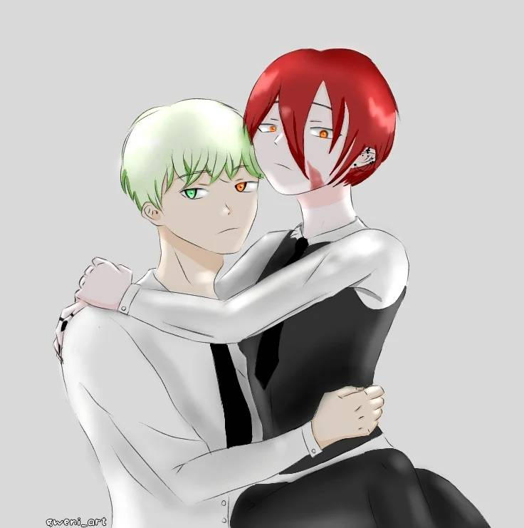 Saito and kiyomi by gweniart6 on DeviantArt