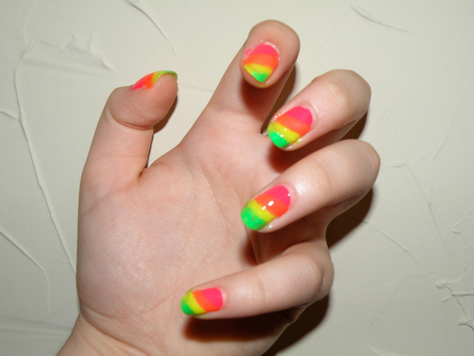 Rainbow Nails