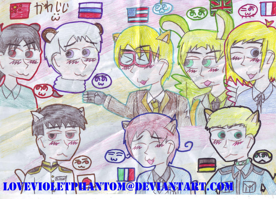 APH: Kawaii Hetalia Boys