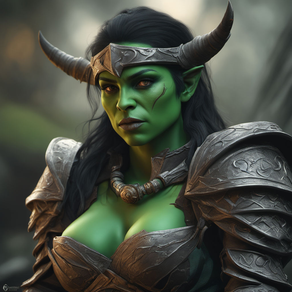 Female Orc by KunoichiBunny on DeviantArt