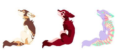 [1/3 OPEN] pixel impression canines!