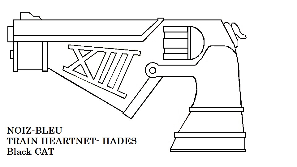 Train Heartnet- Hades Gun Template