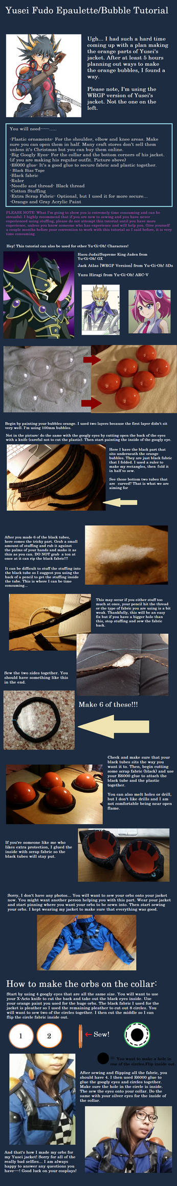 Yusei Fudo Epaulette/Bubble/Orb Tutorial by Noiz-Bleu