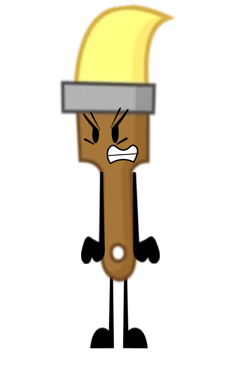 Inanimate Insanity: Paintbrush Render by facepalmloser on DeviantArt