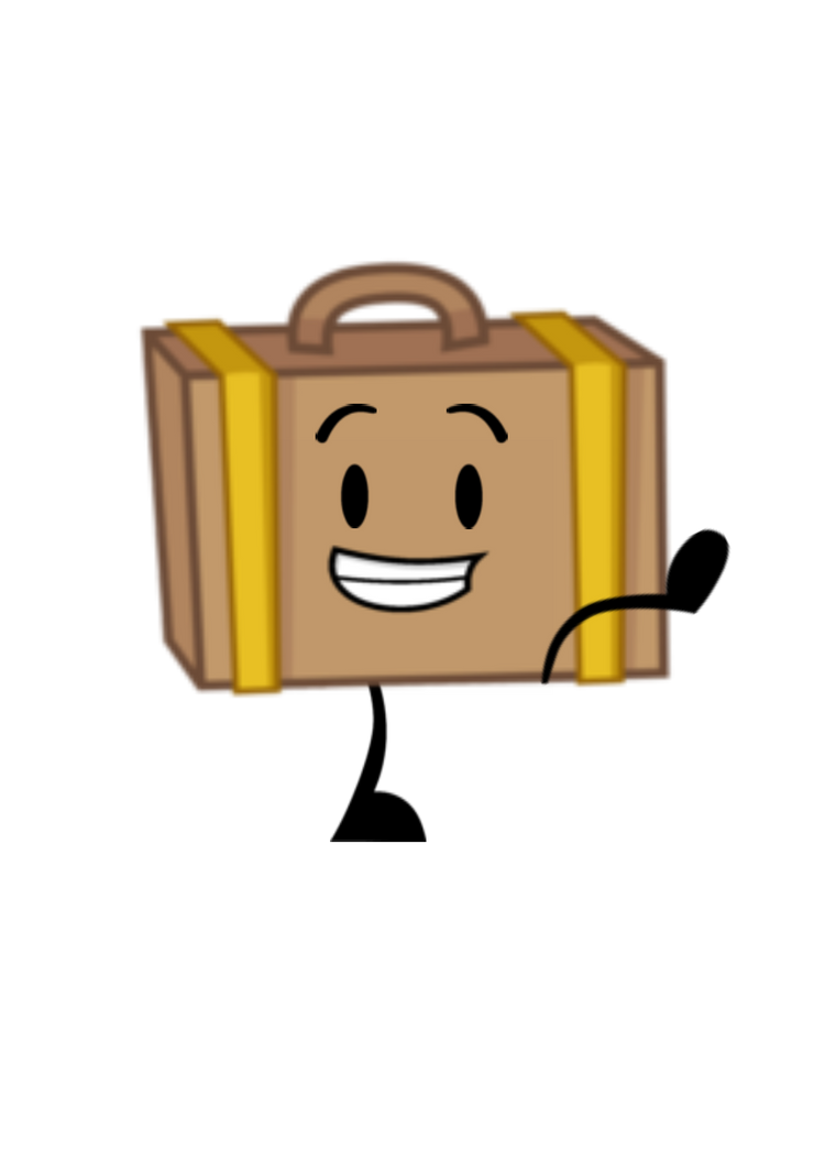 Inanimate Insanity: Suitcase Render by facepalmloser on DeviantArt