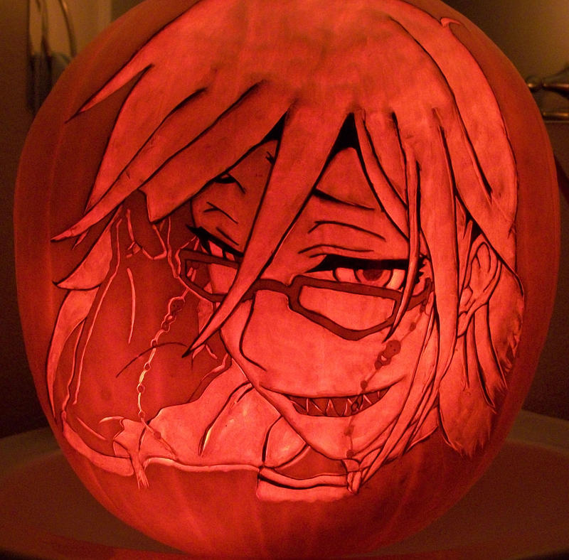 Halloween Grell Pumpkin