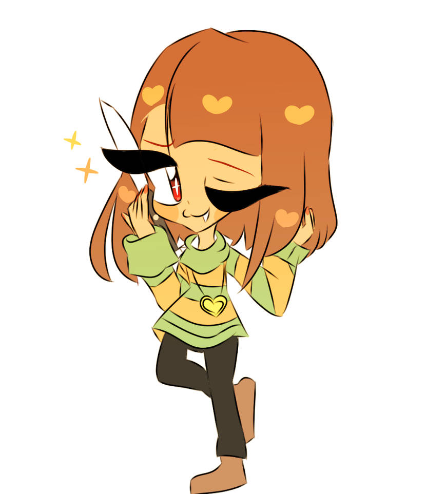 Chara Undertale! by GlassyGame on DeviantArt