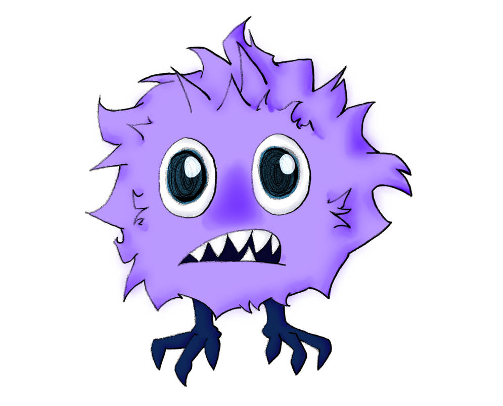 Fluff Monster by rubysinala on DeviantArt