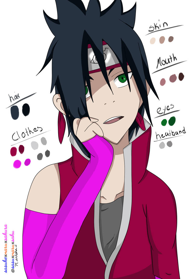 Yuji H. Uchiha color chart by sasukexnaruxsakura on DeviantArt