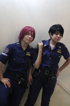 Cops Rin and Sousuke