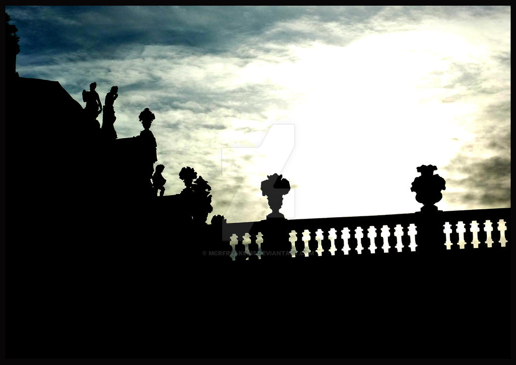 Dark side of zwinger dresden