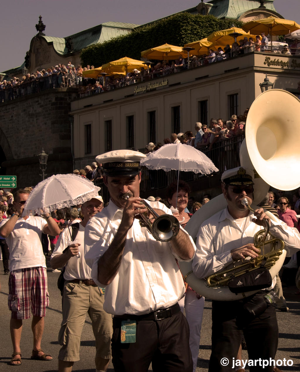 At Dixielandparade Dresden