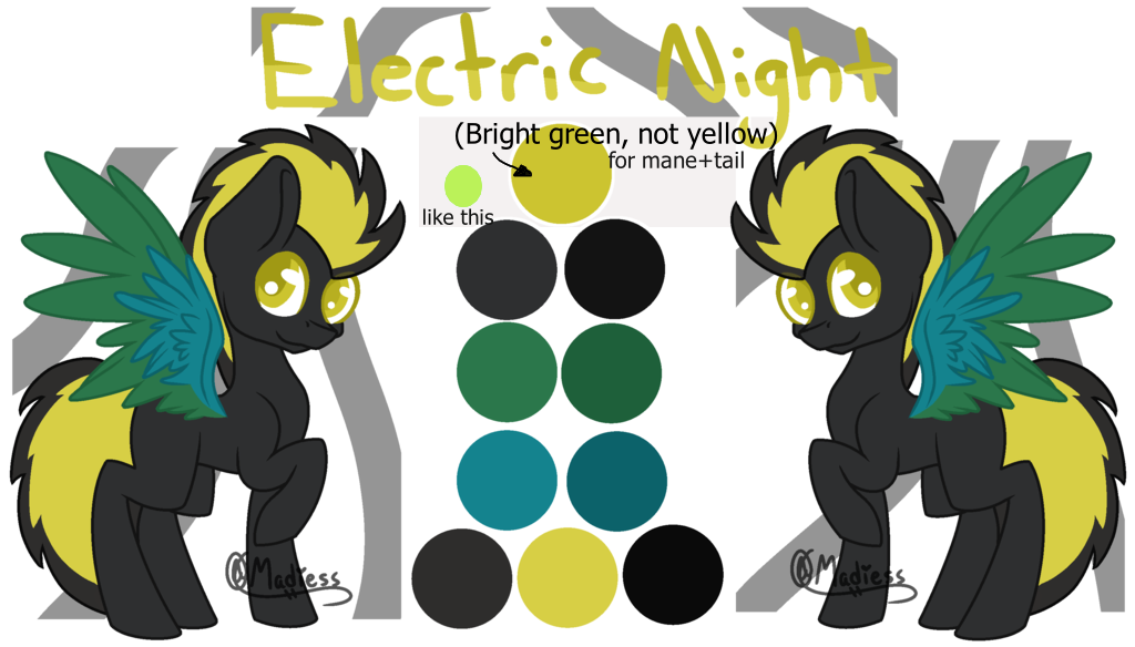 Electric Night refrence sheet By Madiess updated