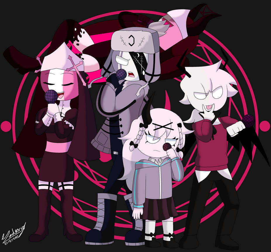 Fnf Selever, Rasaly, Ruv Y Sarvente by DenisseGuadiana on DeviantArt