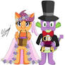 Mlp Scootaloo With Spike At Canterlot Wedding