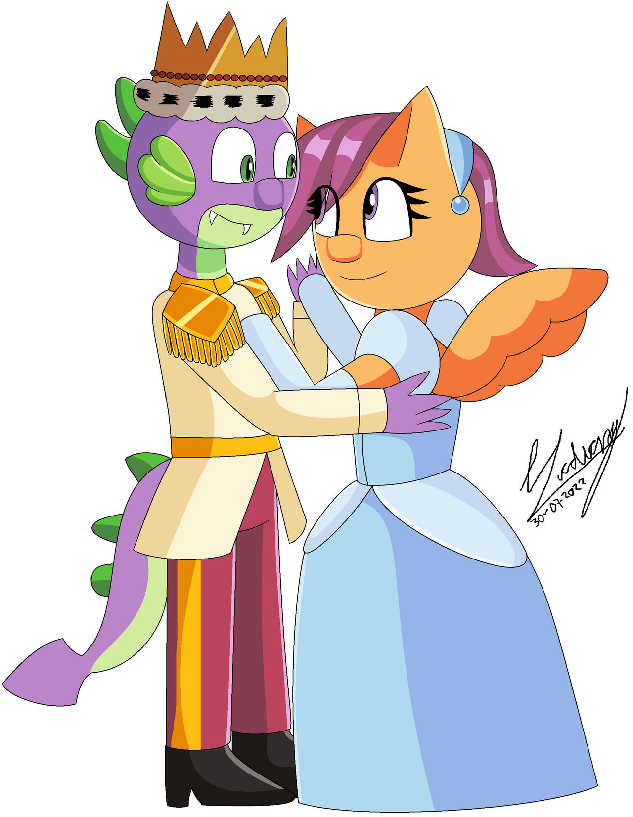 Mlp Scootaloo And Spike