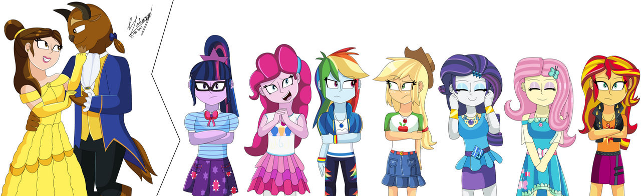 Mlp Beauty And The Beast Crossover