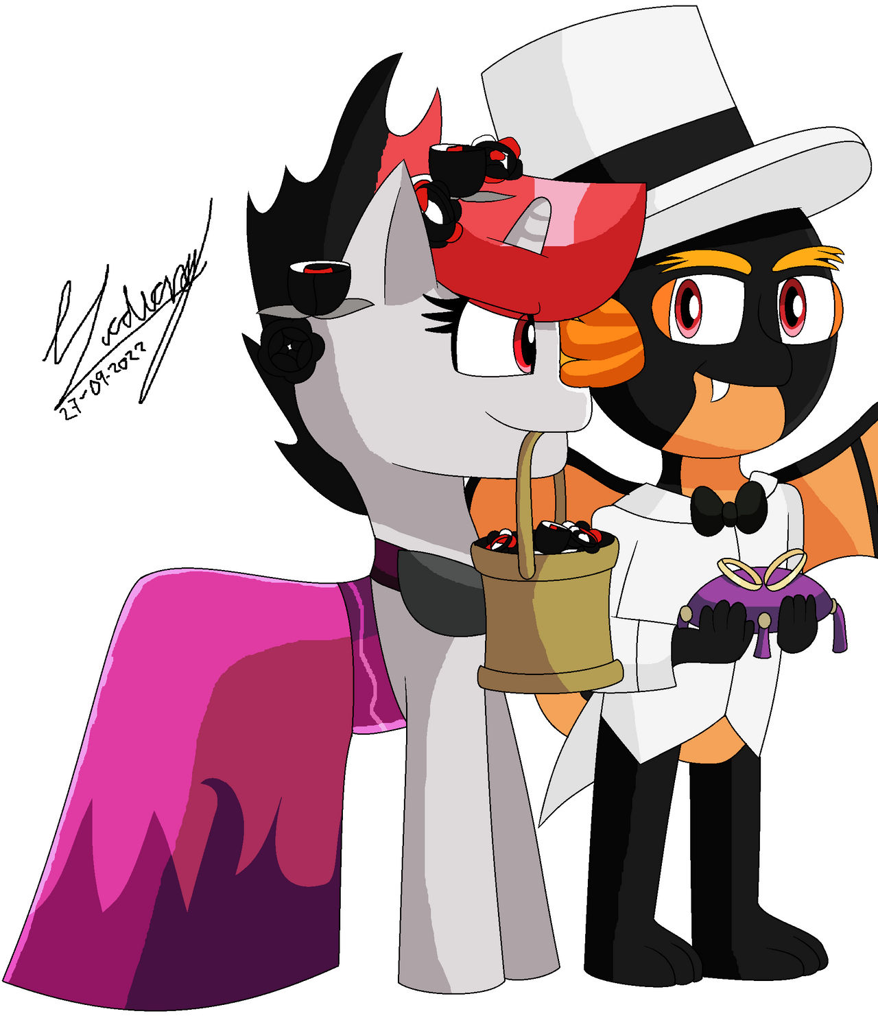 Mlp Demon Spike And Sweetie Belle