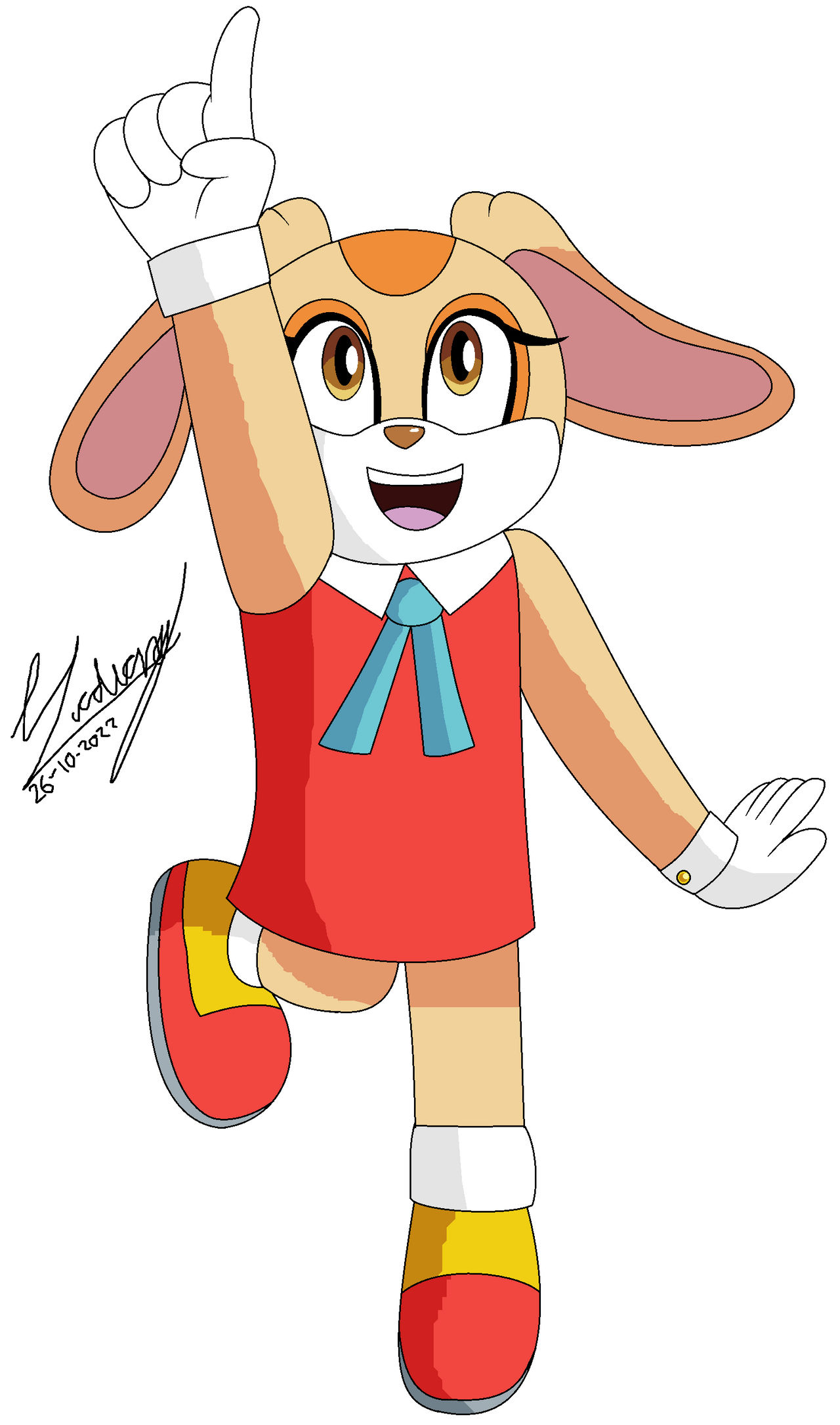 Cream the rabbit