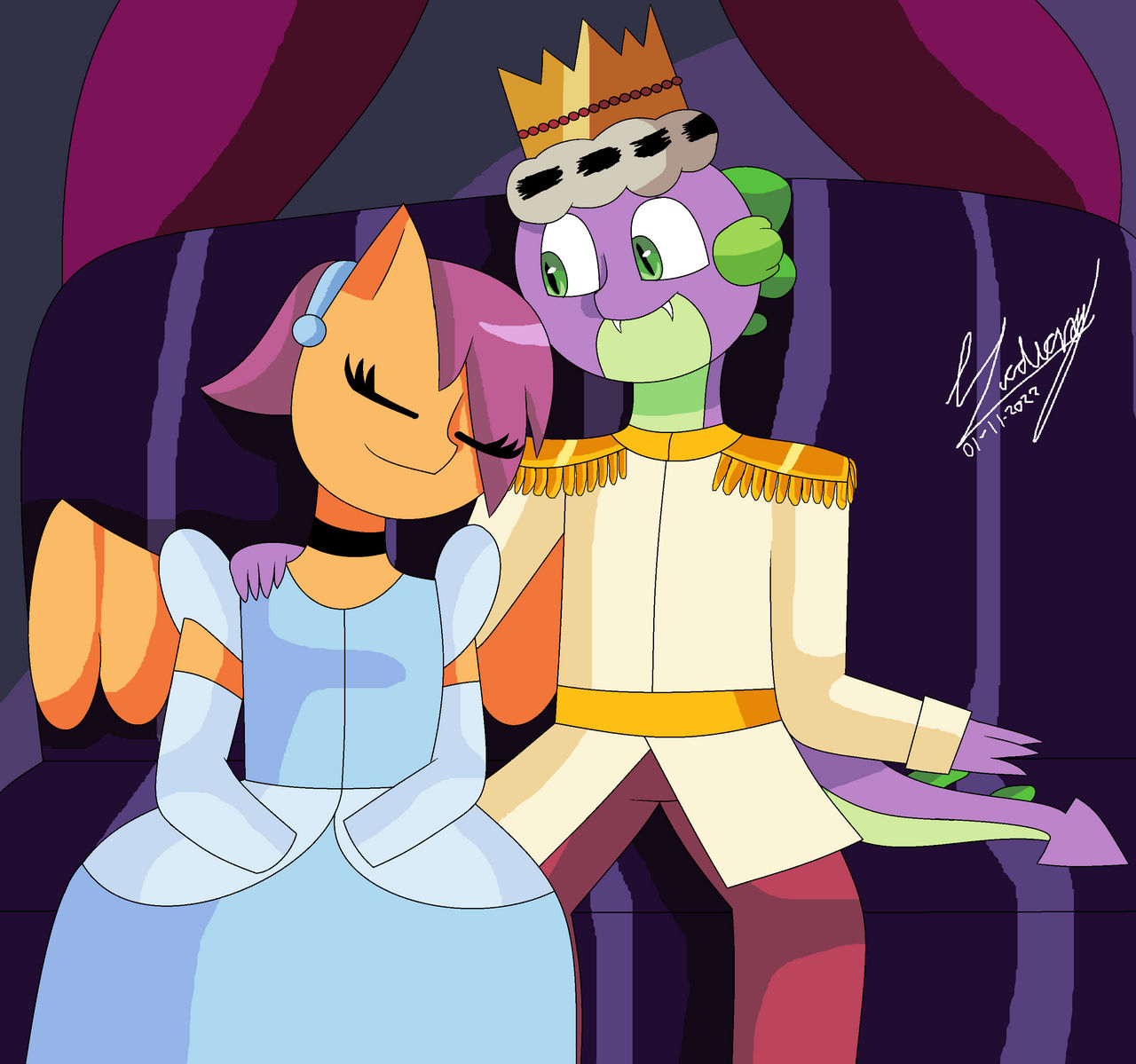 Mlp Scootaloo And Spike Canterlot Sequel