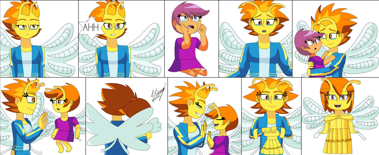 mlp eg faily Spitfire and scoolatoo